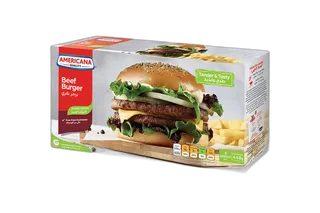 Americana 8 Pack Beef Burger, 448g