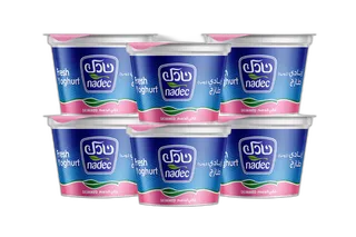 Nadec Youghourt Skimmed 6 x, 170g