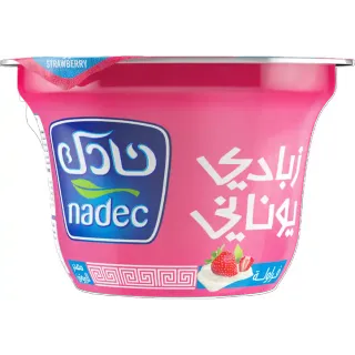 Nadec Yoghurt with Strawberry Greek, 160g