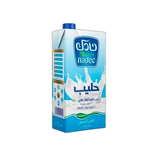 Nadec Full Fat UHT Milk, 1L