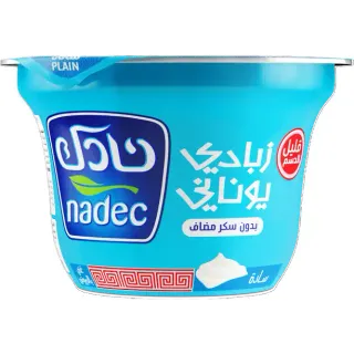 Nadec Yoghurt Plain Low Fat Greek, 160g