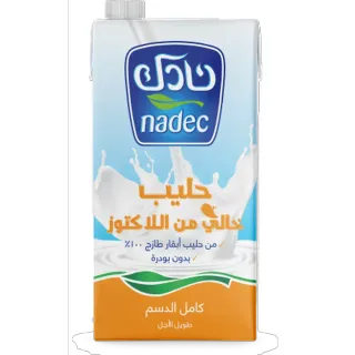 Nadec UHT Milk Lactose, 1L