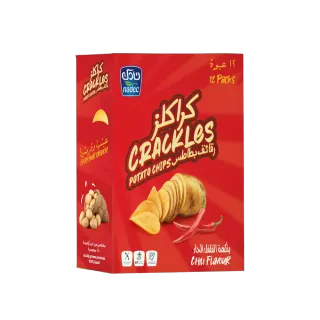 نادك كراكلز شيبس بطاطس بنكهة الفلفل الحار 21 جم