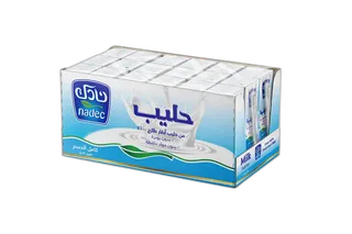 Nadec UHT Full Fat Milk 18 x, 200ml