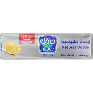 Nadec Unsalted Natural Butter, 100g