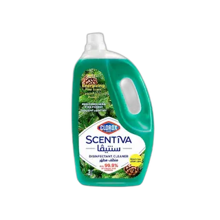 Clorox Scentiva Pine Floor Disinfectant, 1L + 500M