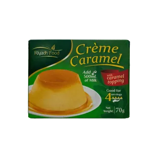 Riyadh Food Cream Caramel 12 x, 70g