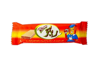 Rico Wafer Finger with Chocolate, 17.6g