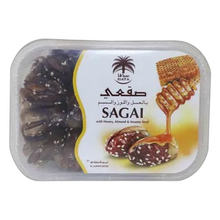 سيافا تمر صقعي ولوز وعسل وسمسم 400 جم
