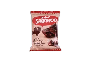 Sabahoo Chocolate Chips Brownie Cake, 50g