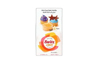 Switz Mini Cup Cake Cream Vanilla 10 x, 32g