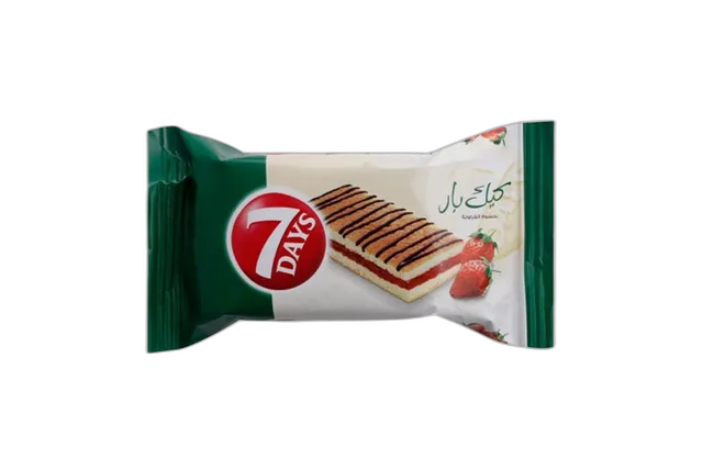 سفن دايز لوزين قالب كيك بالفراولة 25 جم