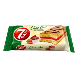 7 Days Lusine Strawberry Cake Bar, 25g