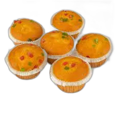 Orange Muffin 6 pcs