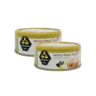 Al Wazzan White Meat Tuna in Brain 2 x, 160g