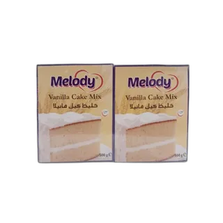 Melody Cake Mix Vanilla 2 x, 500g