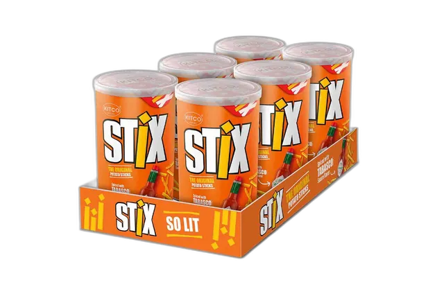 Kitco Stix Tabasco 6 x, 45g