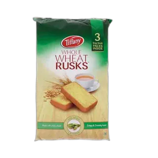 Tiffany Whole Wheat Rusk, 335g