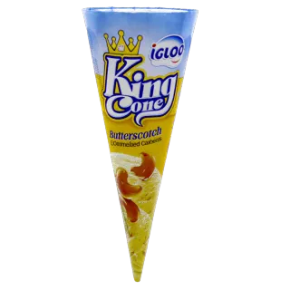Igloo Cone Butter Scotchice Cream, 120ml