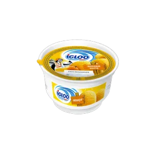 Igloo Mango Cup Ice Cream, 125ml