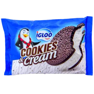 Igloo Cookies & Cream Sandwich, 100ml