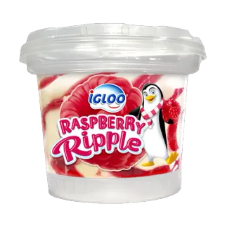 Igloo Raspberry Ripple Ice Cream, 150ml