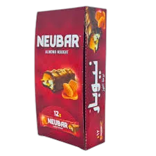 ألواح شوكولاتة نيوبار 12 x 28 جم لوز