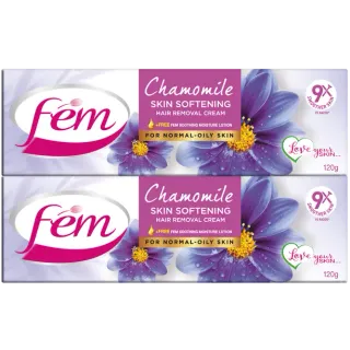 Fem Hair Removing Cream Chamomile 2 x, 120g