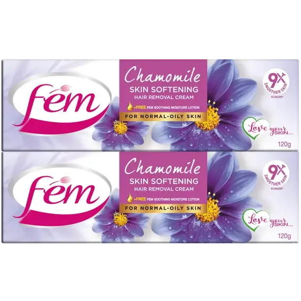Fem Hair Removing Cream Chamomile 2 x, 120g