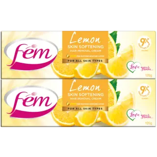 Fem Hair Removal Cream Lemon 2 x, 120g