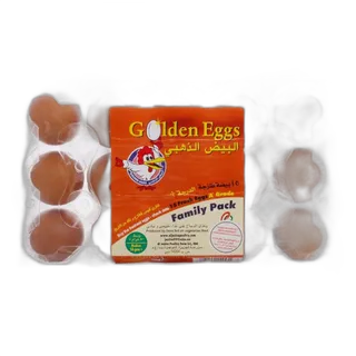 Al Jazira Fresh Golden Brown Egg 15 Pack