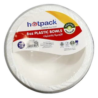 Hotpack Plastic Bowls 10 cm 25 Pack
