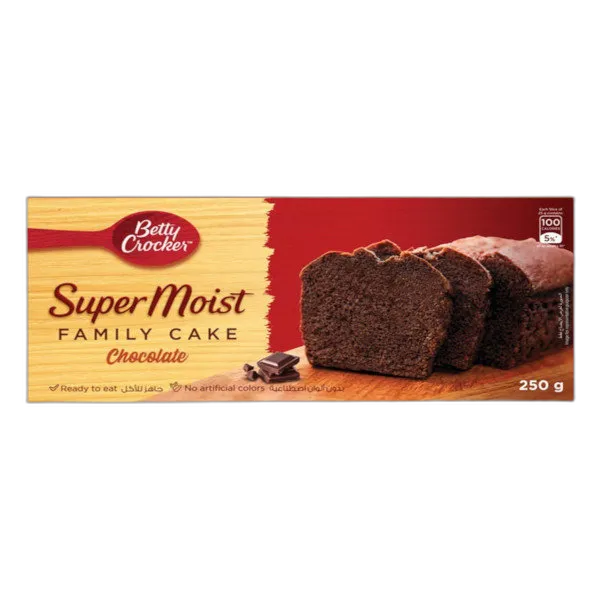Betty Crocker Pound Cake Dark Chocolate, 250g