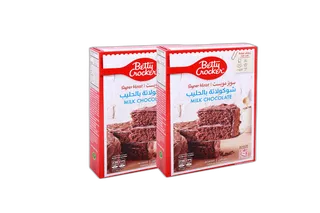 بيتي كروكر خليط كيك الشوكولاتة بالحليب 2 x 510 جم
