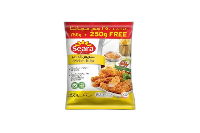 Seara Chicken Strips, 750g + 250g