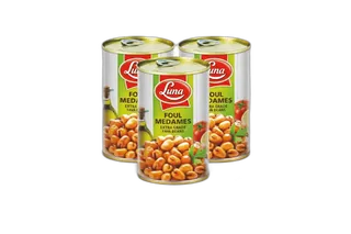 Luna Foul Medames EG Fava Beans 3 x, 380g