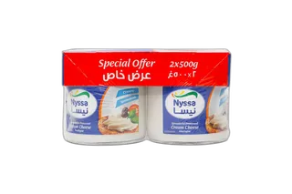 نيسا جرة جبنة كريمية 2 x 500 جم