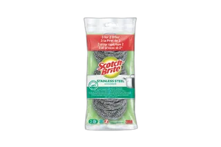Scotch-Brite Metallic Spiral 2 Pack Blister