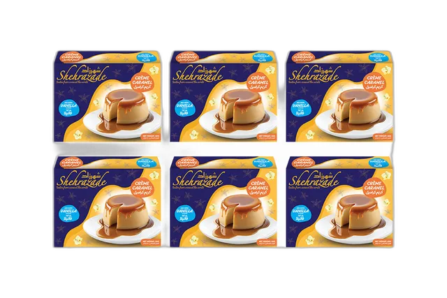 Shehrazade Chocolate Cream Caramel 6 x, 80g