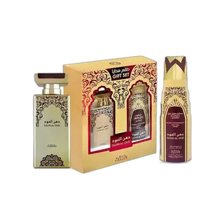 مجموعة هدايا نبيل دهن العود Edp 100 مل + مزيل عرق 200 مل