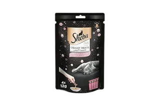 Sheba Melty Creamy Treats Tuna & Salmon Flavor Cat Food, 48g