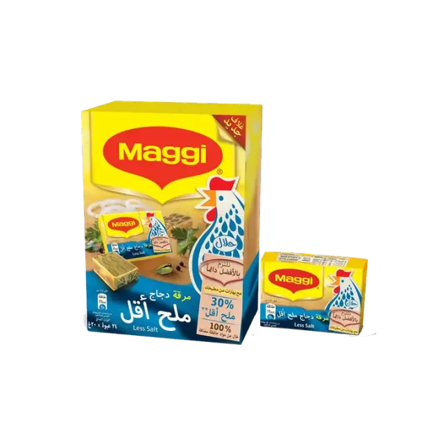 Nestle Maggi Less Salt Chicken Cube 24 x, 20g