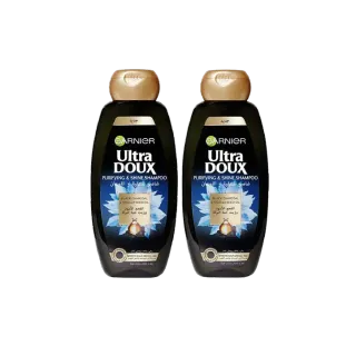 Garnier Ultra Doux Charcoal Shampoo 2 x, 400ml
