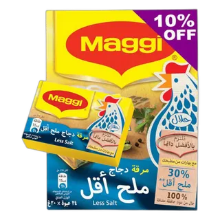 Maggi Lesssalt Chicken Cube 24 x, 22g