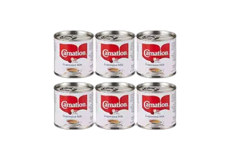 Nestle Carnation Evaporated Milk 6 x, 170g