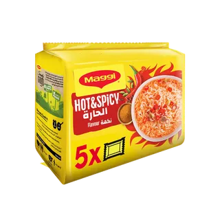 Nestle Maggi 2min Hot Spicy 5 x, 78g