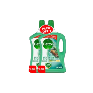 Dettol Antibctl Multi Purpse Cleaning Pine 2 x, 1.8L