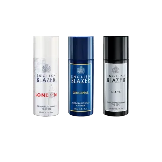 English Blazer Body Spray 3 x, 150ml