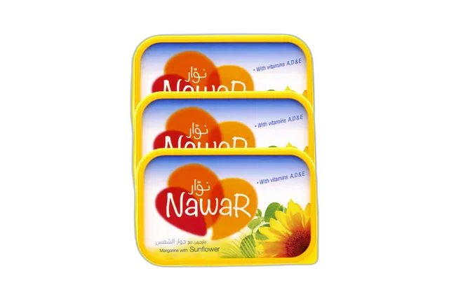 Nawar Sunflower Margarine 3x250g (multipack)