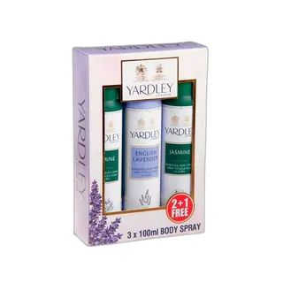 Yardley Body Spray Floral 3 x, 150ml